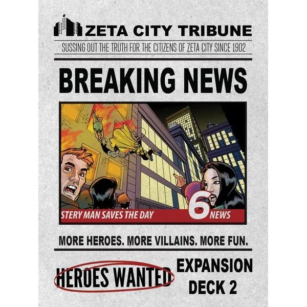 Heroes Wanted: Breaking News Expansion